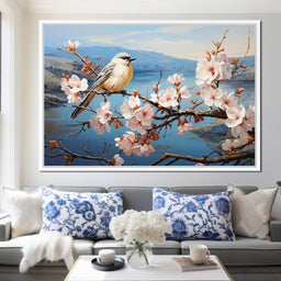 Almond Blossom Serenade - NicheCanvas