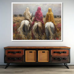 Womens Horse Riding - NicheCanvas