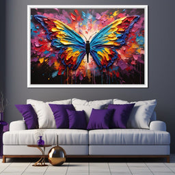 Vibrant Metamorphosis Burst - NicheCanvas