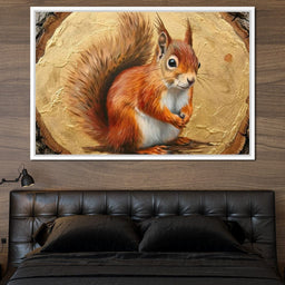 Squirrel Forest Charmer - NicheCanvas