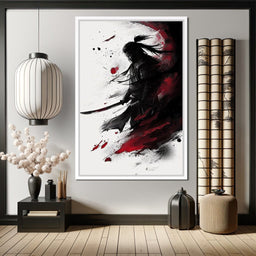 Samurai Chaos - NicheCanvas