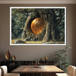 The Glowing Core of Gaia - TooplesArt - NicheCanvas