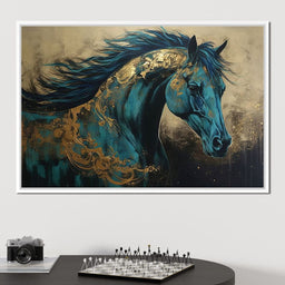 Gilded Horse - NicheCanvas