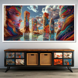 The Guardians of Psychedelia - Tooples Art - NicheCanvas