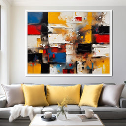 Colorful Modern Art 004 - Johanjjf - NicheCanvas