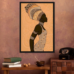African Lady - NicheCanvas