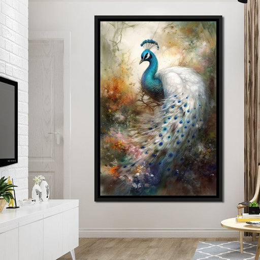 Peacock Serenity Canvas Print
