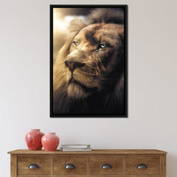 Lion Boss - Zenzdesign - NicheCanvas