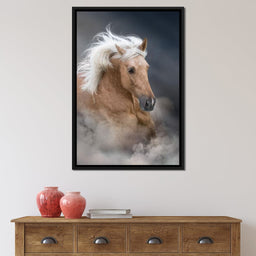 Palomino Horse - NicheCanvas