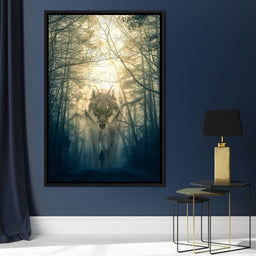 Wolf Walking - Alex Graphex - NicheCanvas