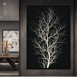 The Black Tree - Kubistika - NicheCanvas