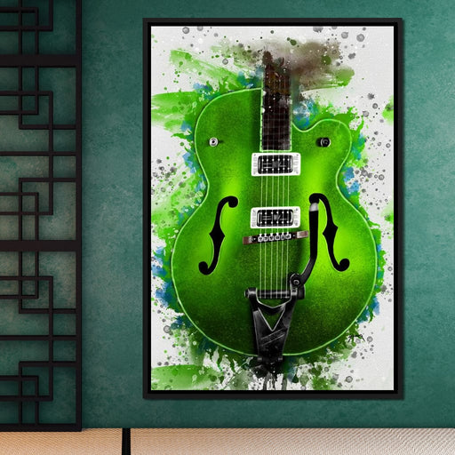 Brian Setzer's Guitar - Abraham Szomor Canvas Print