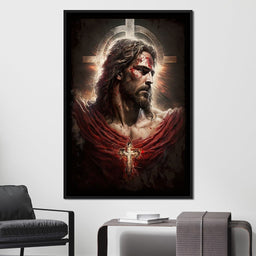 Floral Cross 08 - Neal Hackett - NicheCanvas