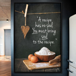 Kitchen Quote - NicheCanvas