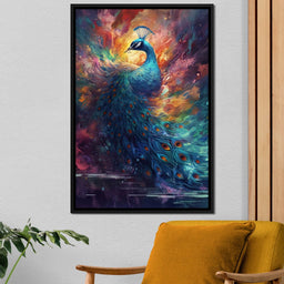 Sacred Peacock - NicheCanvas