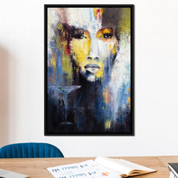 Martini Portrait - NicheCanvas