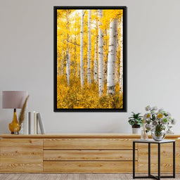 Yellow Forest - Colorado - Lucas Moore - NicheCanvas