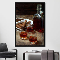 Cigars & Cognac - NicheCanvas