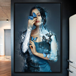 Butterfly Angel - Johanjjf - NicheCanvas