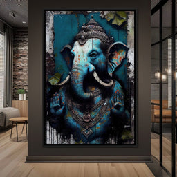 Wise Ganesha - NicheCanvas