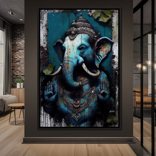 Wise Ganesha Canvas Print