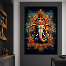 Tranquil Ganesha - NicheCanvas
