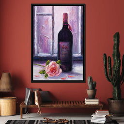 Wine & Roses - NicheCanvas