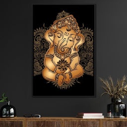 Baby Ganesh - NicheCanvas