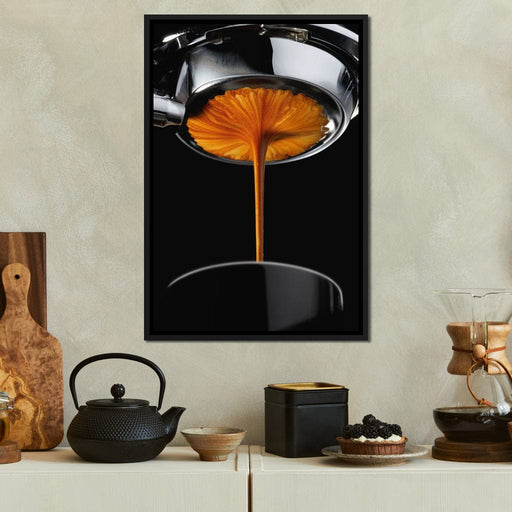 Espresso Stream Canvas Print