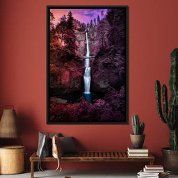 Colorful Falls - Lucas Moore - NicheCanvas