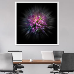 Flowers Color Flow - Brian Carson - NicheCanvas