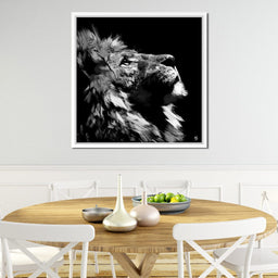 Lion Stare - Andy Brackpool - NicheCanvas
