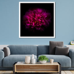 Purple Backyard Flowers - Brian Carson - NicheCanvas