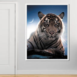 Tiger Moon - Zenzdesign - NicheCanvas