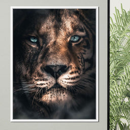 Lion Tiger - Zenzdesign - NicheCanvas