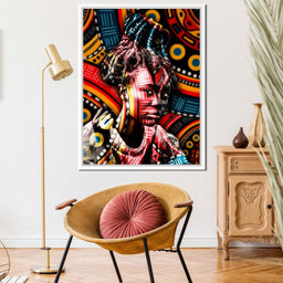 Colorful Portrait - Manuel Alejandro - NicheCanvas