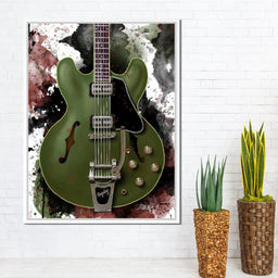 Chris Cornell's Electric Guitar - Abraham Szomor - NicheCanvas