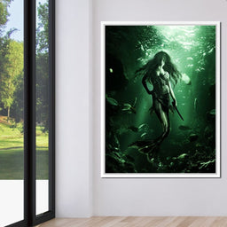 Huntress Siren - Milos Karanovic - NicheCanvas