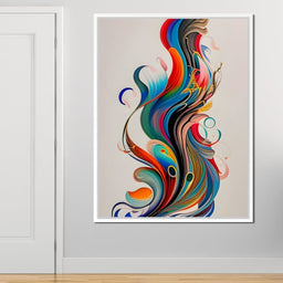 Colorful Contemporary Art 053 - Johanjjf - NicheCanvas