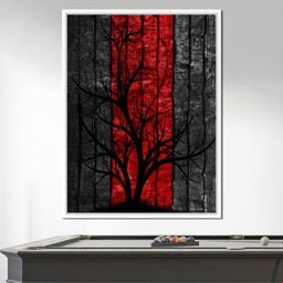 Silhouette Tree - Johanjjf - NicheCanvas