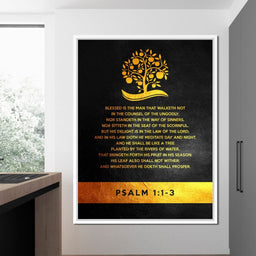 Psalm 1:1-3 - ABConcepts - NicheCanvas