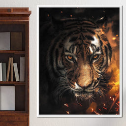 Tiger Sparkles - Zenzdesign - NicheCanvas