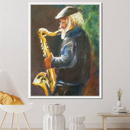 Saxophone Maestro - NicheCanvas