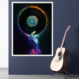 Neon Vinyl - Johanjjf - NicheCanvas