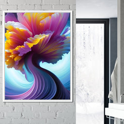 Flower Splash Art - Johanjjf - NicheCanvas