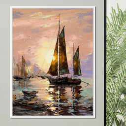 Spanish Sailing Boats - NicheCanvas