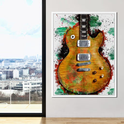 Gary Moore's & Peter Green's Guitar - Abraham Szomor - NicheCanvas