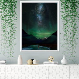 Odin Viking Funeral Boat - Kit Burden - NicheCanvas