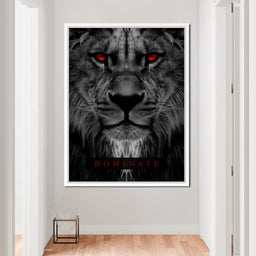 Dominate Lion - ABConcepts - NicheCanvas