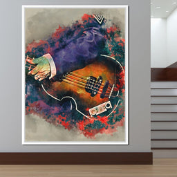 Paul McCartney's Guitar - Abraham Szomor - NicheCanvas